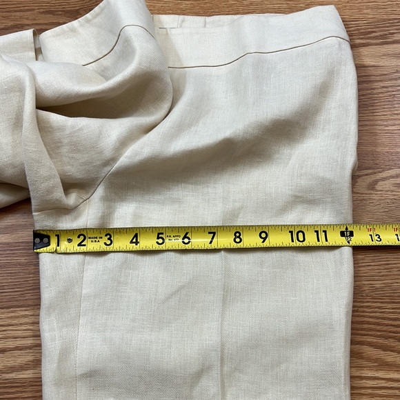 MaxMara leinen pants size 10 - Picture 8 of 16